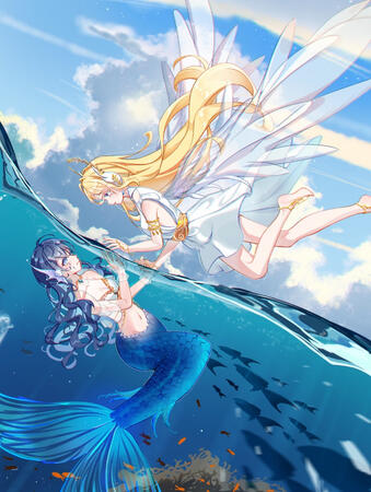 Between the Sea of Clouds by 二十夜